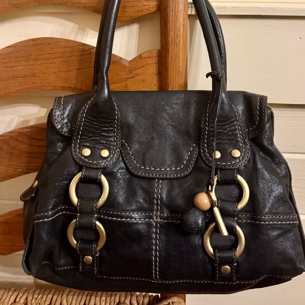 Vintage Fossil Fifty Four Handbag Purse